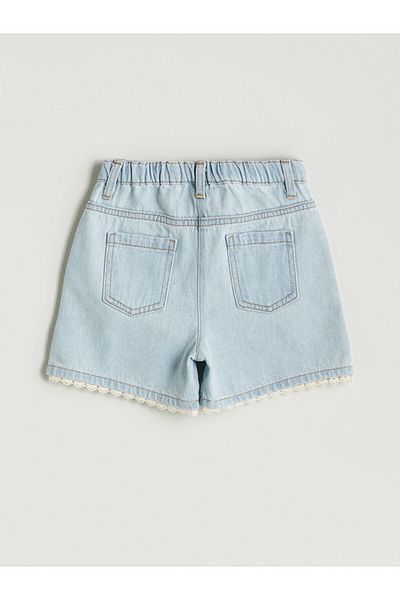 LC Waikiki Sort de bază pentru fete din denim pentru sezon nou - S5OI68Z1