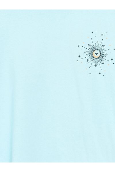 LC Waikiki New Season Crew Neck Girls' T-Shirt - S5Fb11Z4