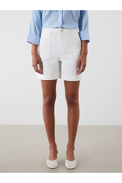 LC Waikiki Standard Fit Women's Jean Shorts