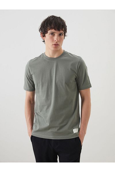 LC Waikiki New Season Crew Neck Βαμβακερό Ανδρικό Tisort - S5N342Z8