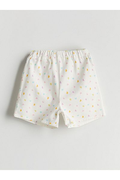 LC Waikiki New Season Floral Gabardine Girls' Pants - S5Ma93Z1