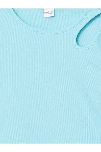 LC Waikiki New Season Crew Neck Girls' T-Shirt - S5Go05Z4