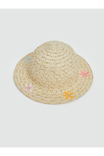 LC Waikiki New Season Baby Girl Straw Hat - S5H307Z1
