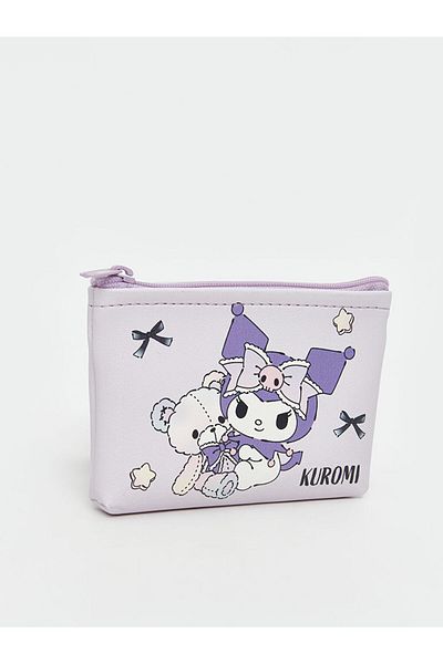 LC Waikiki Lilac Kuromi Printed Girl's Wallet