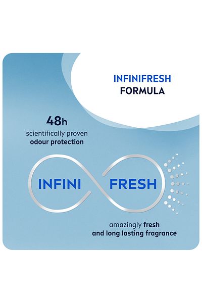 NIVEA MEN Fresh Power, Antiperspirant for Men, Fresh Scent, Roll-on 50ml, Pack of 2