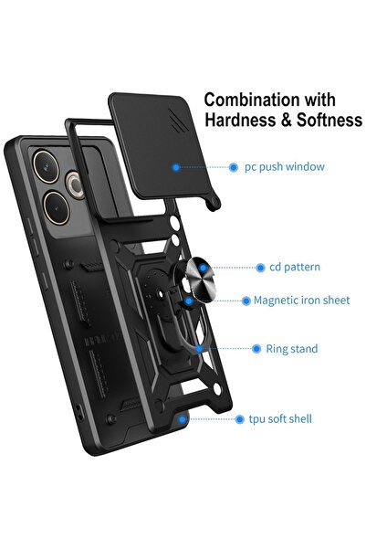 SKYDDAR INNOVATION Θήκη για Oppo A5 Pro 5G / A5 Pro 4G, CamShield, Πράσινη, σετ αυτοκόλλητων