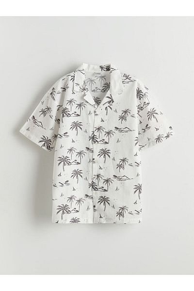 LC Waikiki Patterned Boy's Shirt