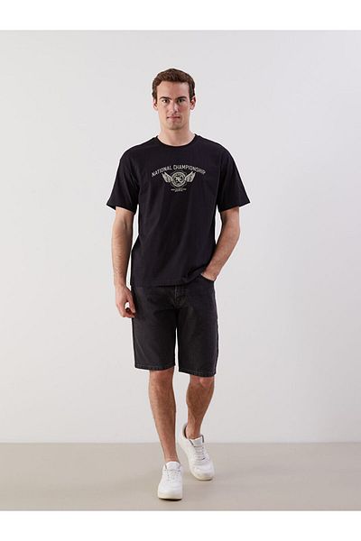 LC Waikiki Ανδρικό μπλουζάκι με κοντό μανίκι New Season Crew Neck - S5J847Z8