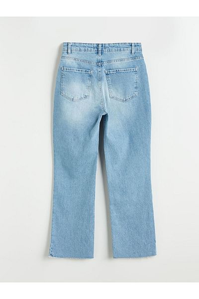 LC Waikiki Crop Flare Women's Jean Pants