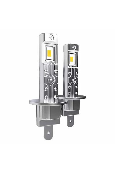 AUTOREY Set of 2 LED bulbs H1, 55W, cold white light, 16,000 Lumens, Without cable