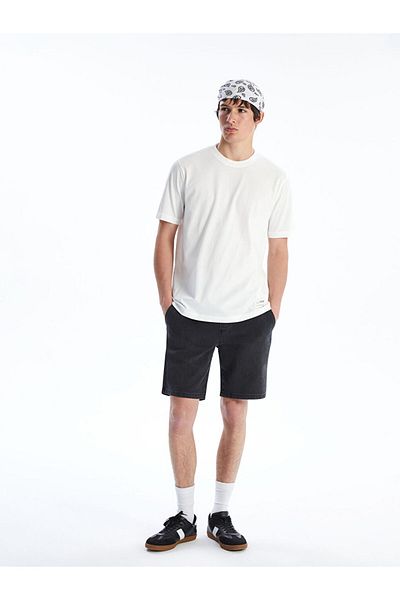 LC Waikiki New Season Crew Neck Βαμβακερό Ανδρικό Tisort - S5N342Z8