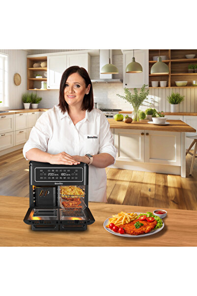 Breville Еърфрайър, двуфункционална фритюрница с горещ въздух, Breville, Halo...