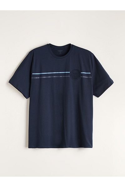 LC Waikiki New Season Crew Neck Printed Combed Cotton Men's T-Shirt - S5Np91Z8