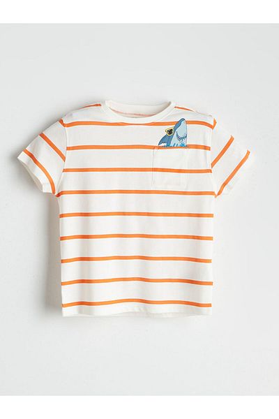 LC Waikiki Lcw Printed Boys' T-Shirt and Shorts 2-Piece