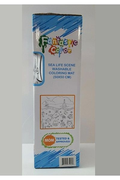 Rong Fa Kids Small Washable Coloring Play Mat – Reusable Water Drawing Mat for Creative Fun
