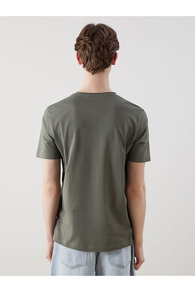 LC Waikiki Νέα σεζόν Crew Neck Duz Ανδρικό Tisort - S5HK66Z8