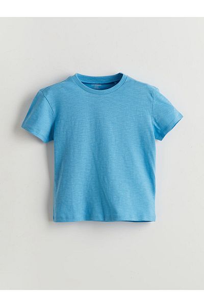 LC Waikiki Tricou pentru băiat de bază cu gât crew New Season - S56304Z1
