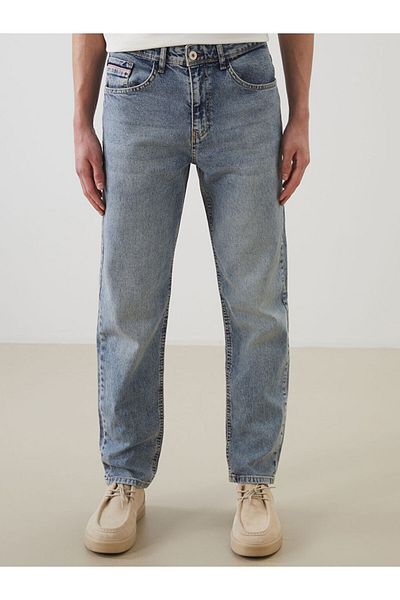 LC Waikiki Νέα σεζόν 710 Loose Fit Ανδρικό Jean Παντελόνι - S5N693Z8