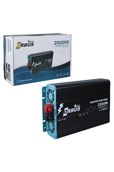 ORBUS MSE2000W Eco Modified Sinus 12 Volt 2000 Watt İnvertör