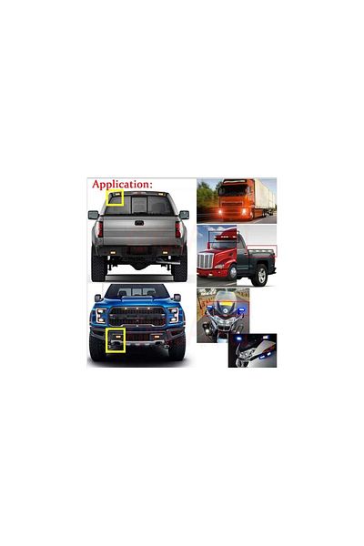 AUTOREY Professional LED strobe light 12 LEDs
