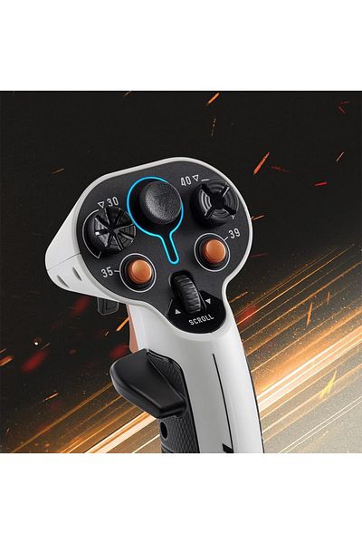 Thrustmaster Sol-R1 Flight Joystick with 44 Buttons & Hall Effect Tech for Precise Space Simulation