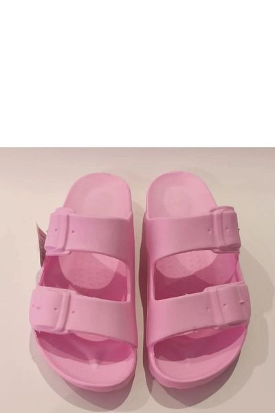 w white stars sports & wear Ελαφριά σόλα Daily Eva Anatomical Unisex Παντόφλες Summer Pool Beach Sea