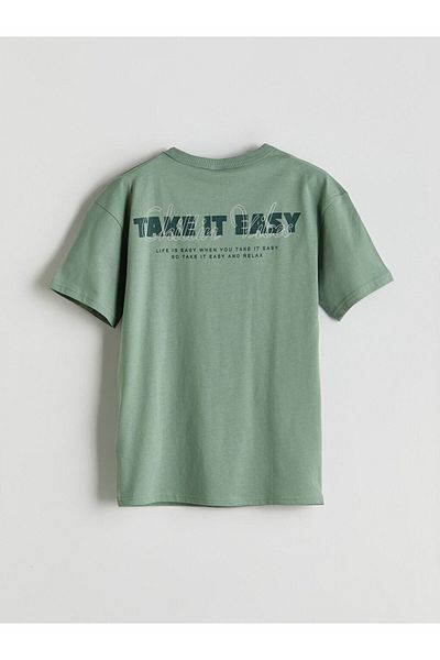 LC Waikiki Νέα σεζόν Crew Neck Boy's Tisort - S5OU10Z4