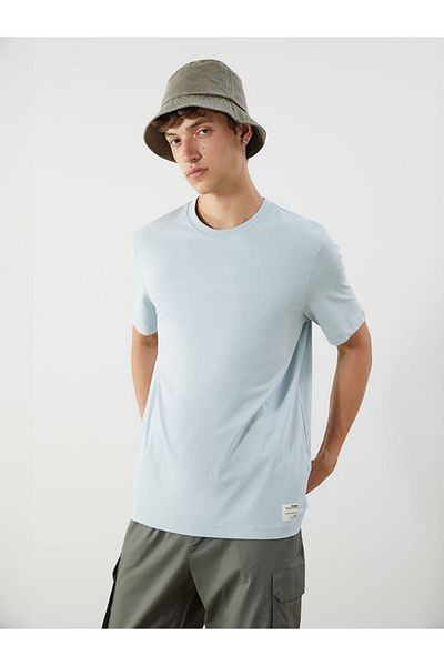 LC Waikiki Tricou pentru bărbați din bumbac pieptănat cu gât crew New Season - S5N342Z8