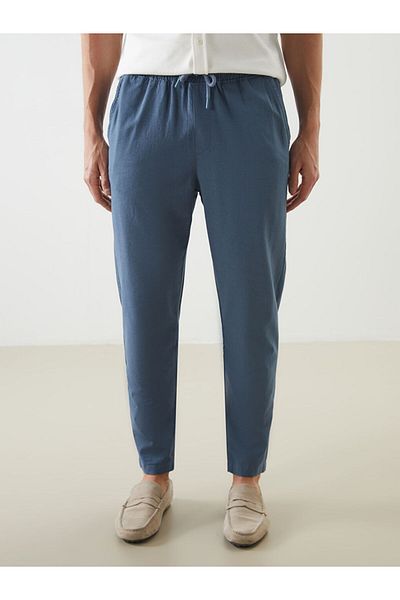 LC Waikiki Ανδρικό παντελόνι New Season Comfortable Fit Poplin - S5JR84Z8