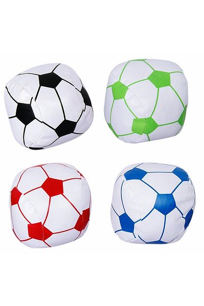 rexa Kids Soft Football – Pack of 4 Lightweight Balls for Indoor & Outdoor Play