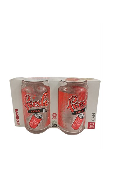 cerve Set of 2 250 ml Cola glasses