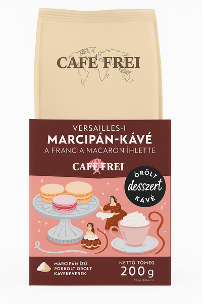 Cafe Frei – Cafea măcinată cu aromă de marțipan Versailles 200g