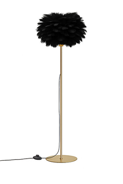 HOMİNG Homing Siyah Tüylü Başlık Gold Lambader 242037