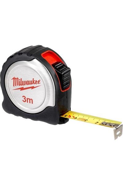Milwaukee T4932451637 Tape Measure Inox Body 3Mt-16Mm