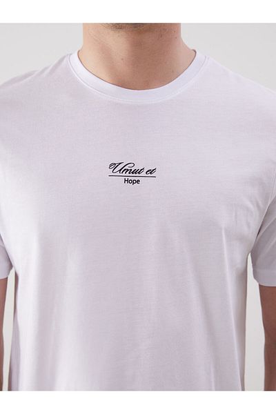 LC Waikiki Tricou pentru bărbați cu imprimeu Hope Meat New Season - S5NH10Z8
