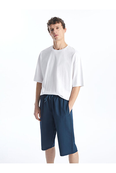 LC Waikiki شورت سباحة للرجال من إنديجو بطول أسفل الركبة