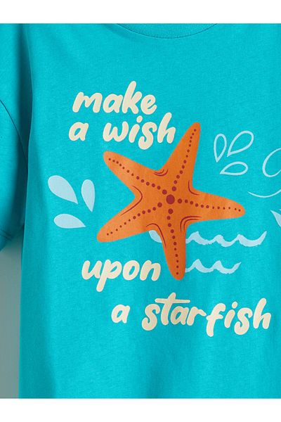 LC Waikiki New Season Crew Neck Printed Boys T-Shirt - S5Iu79Z1