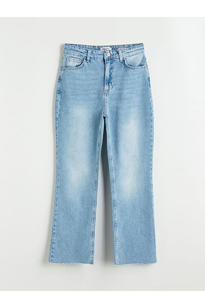 LC Waikiki Crop Flare Women's Jean Pants