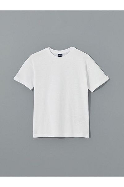 LC Waikiki Νέα σεζόν Crew Neck Boy's Tisort - S5I225Z4