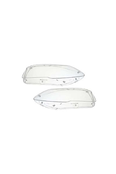 AUTOREY Set of 2 Headlight Lenses BMW 5 Series F10 F18 528i 530i 535i 2010-2017