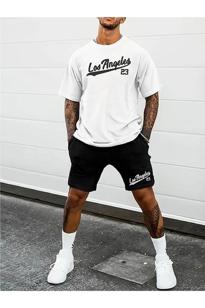 RawNox Combine Series T-Shirt/Shorts Los Angeles 23 Printed