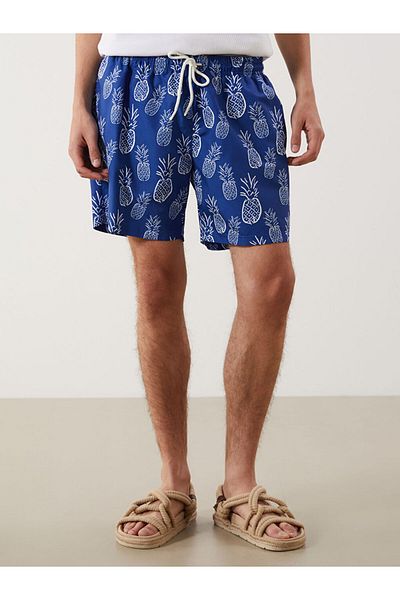 LC Waikiki Short Length Patterned Men's Sea Shorts