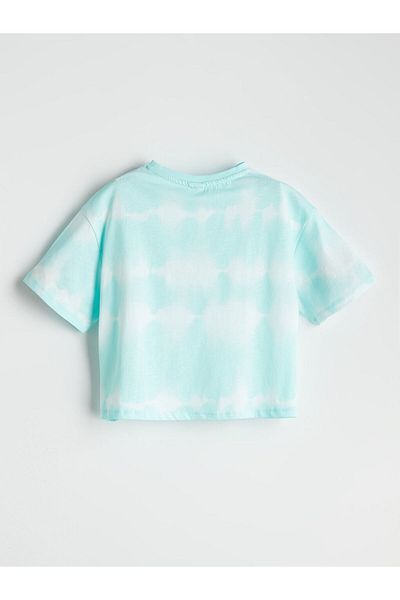 LC Waikiki Mixed Crew Neck Floral Girl's T-Shirt