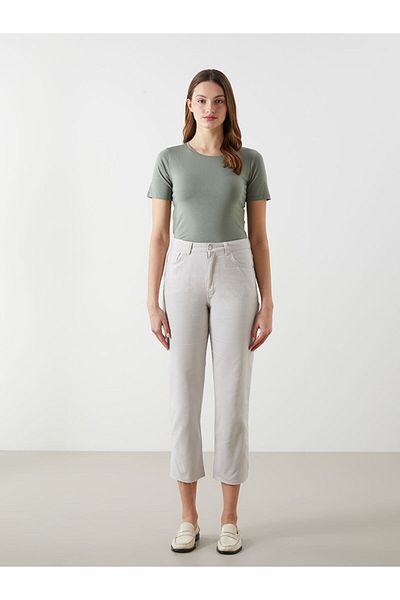 LC Waikiki Νέα σεζόν Crew Neck Γυναικείο Tisort - S58227Z8
