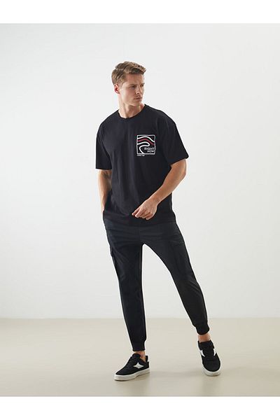 LC Waikiki Ανδρικό Tisort με στάμπα Crew Neck New Season - S5J852Z8