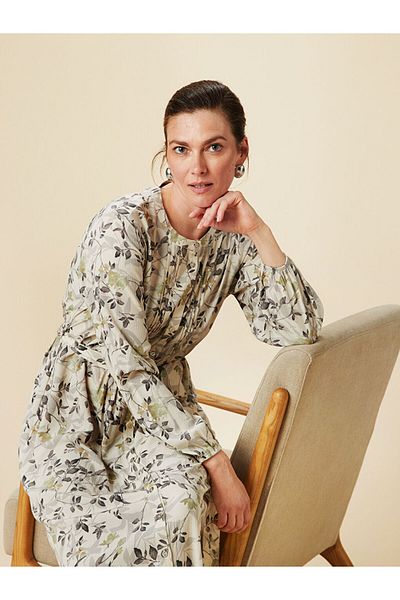 LC Waikiki New Season Crew Neck Floral Dress - S5L690Z8