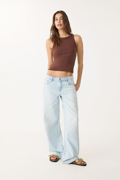 Stradivarius Basic racerback top