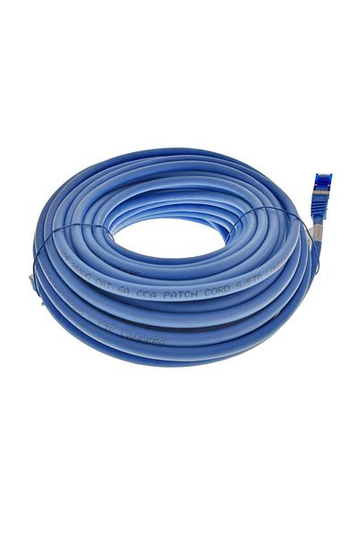 Lanberg Shielded S / FTP cable, Lanberg 42730, cat 6A, 2xRJ45 plug, length 20 m, AWG 26, 500 MHz, LSZH