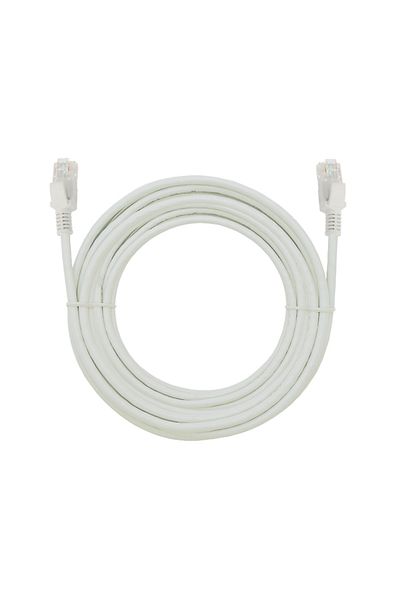 OEM Mains cable, 60 V, 10 m, White