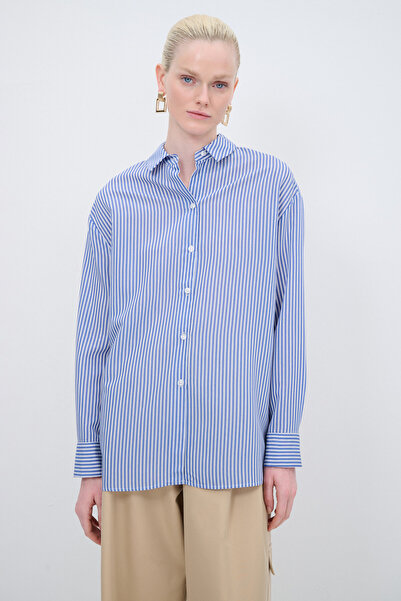 adL Uzun Kol Çizgili Gömlek